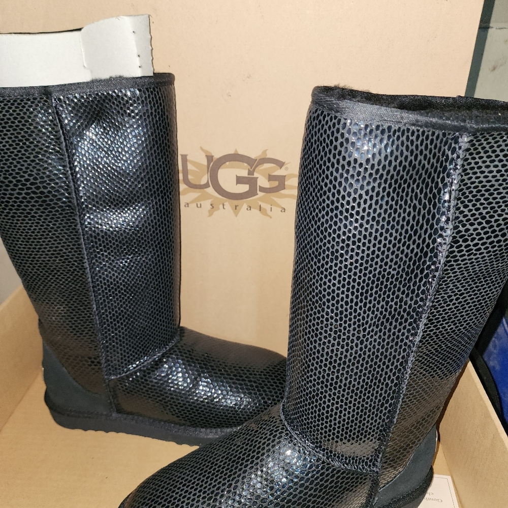 Ugg Classic Tall Snakeskin (NEW) Size 8